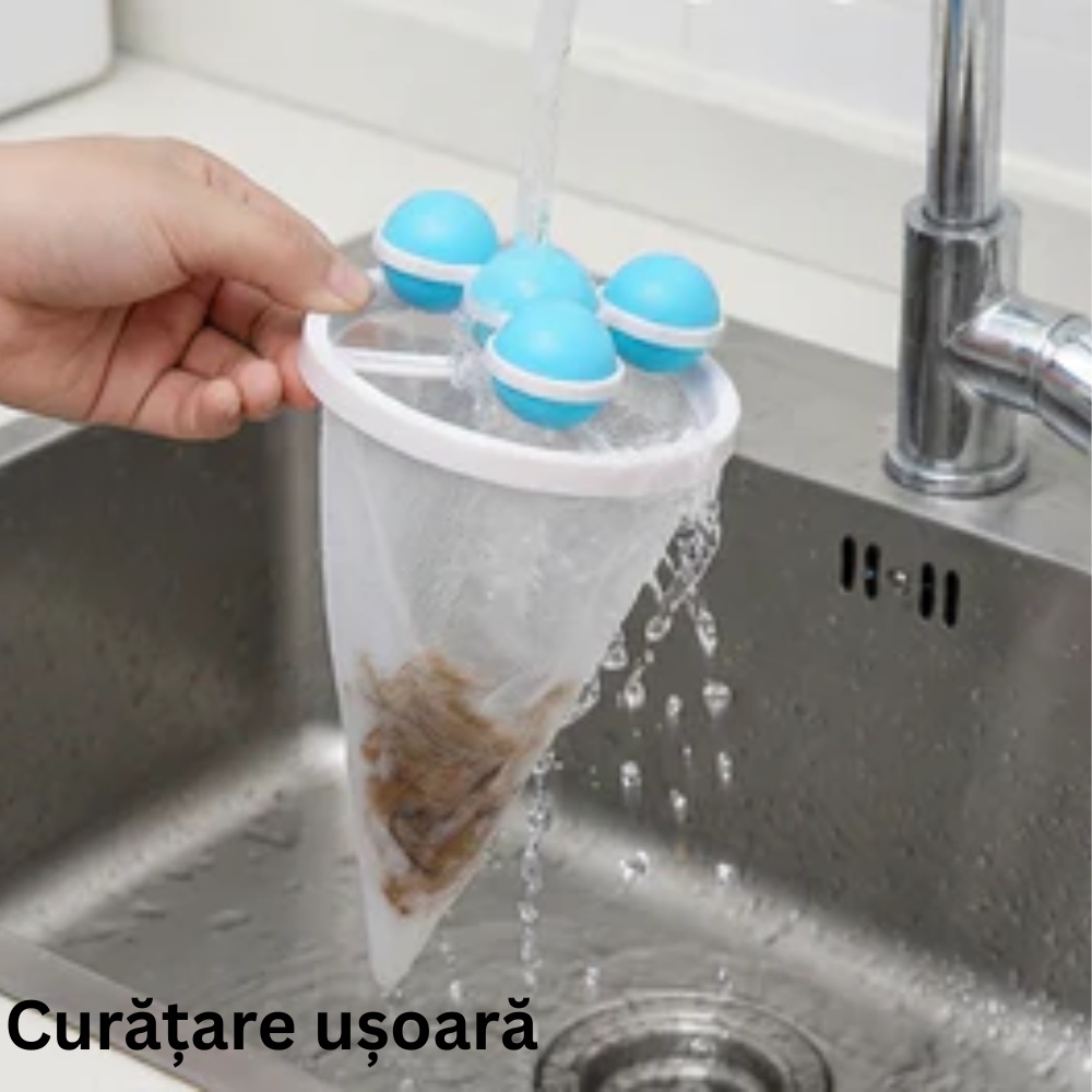 Filtru de păr de animale pentru mașina de spălat